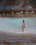 Sun on Water oil on canvas